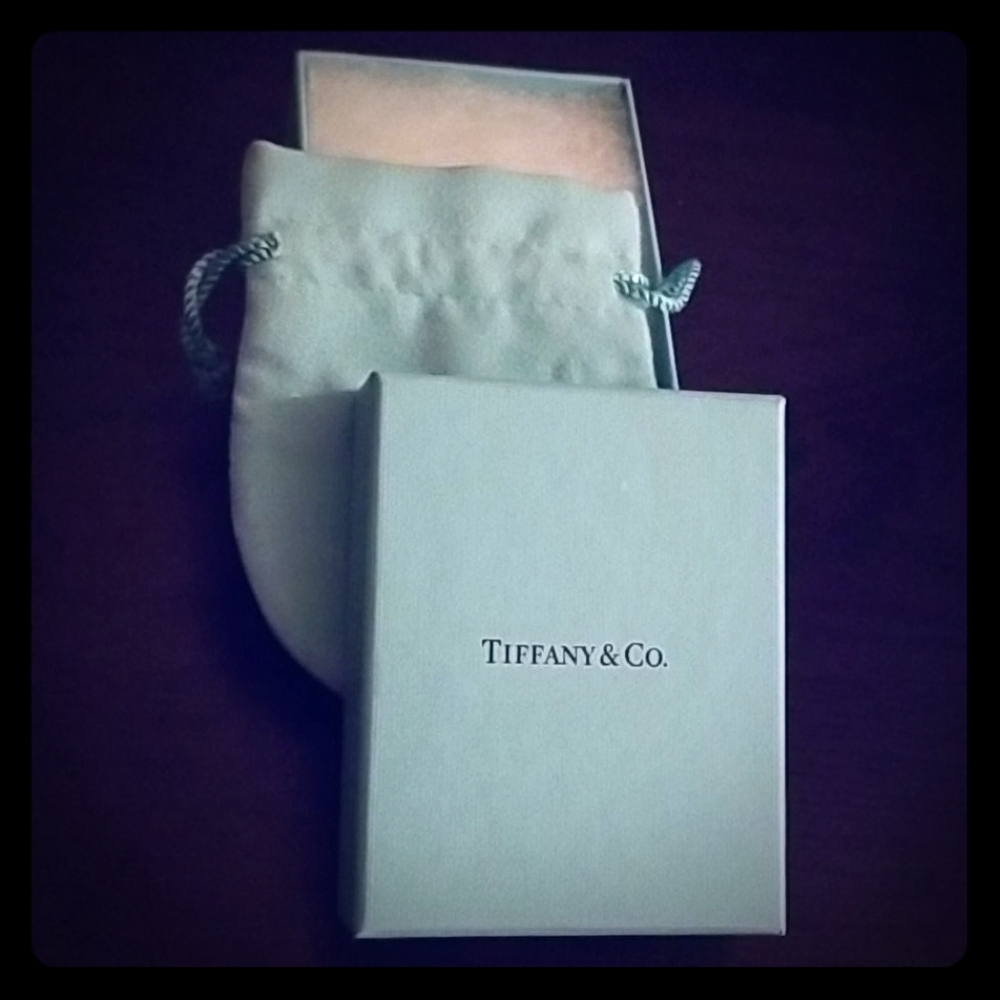 Authentic Tiffany gift box with bag inside